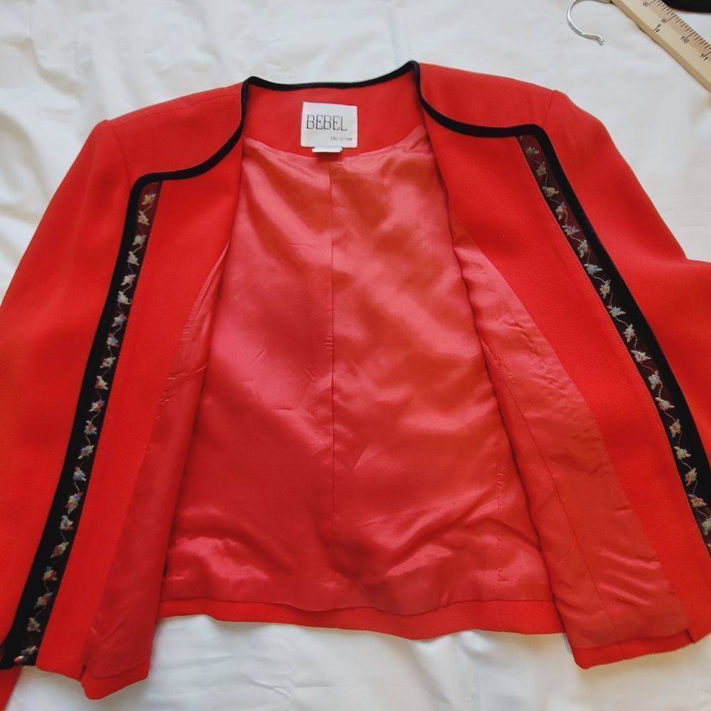 Rebel Collection Red Blazer View 5